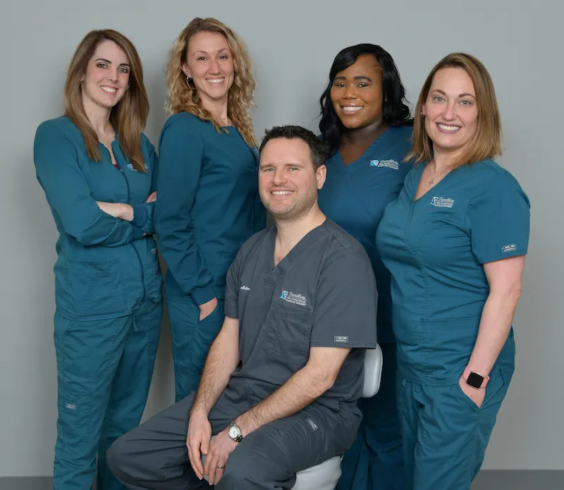 Dr. Maloney and the staff